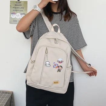 

2020 New Backpack Girl Backpack Fashion Women Bag School Bag Teenage Girl Large Capacity Backpacks StudentsTravel Bag D688