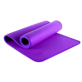 

10MM Yoga Mats Fitness Gymnastics Mat Beginner Non-slip Mat Unisex Lengthened Widened Thickened Exercise Mat Yoga Mat Sling