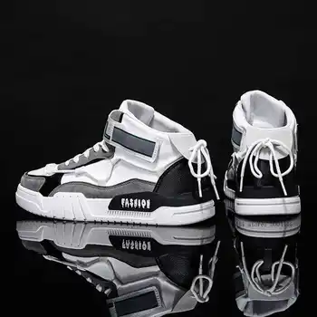 

Winter Warm Men Casual Boots Male Leisure Sports Shoes Handmade Waterproof Working Ankle High Top Man Sneakers Non-slip Zapatos