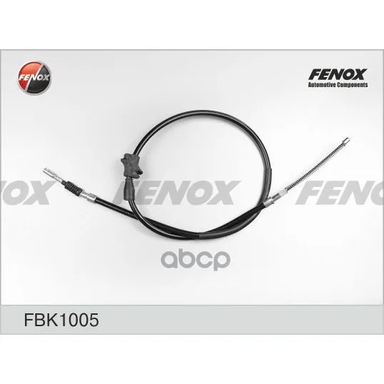 Трос Ручника Правый Audi 80, 87-(Бараб Тормоз) Fbk1005 FENOX арт. FBK1005