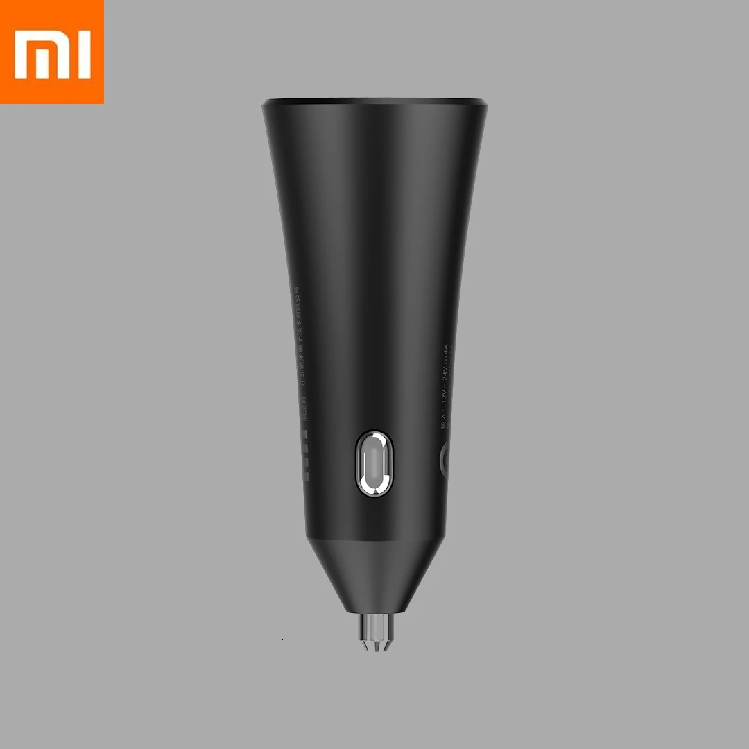 Xiaomi автомобильное зарядное устройство Быстрая зарядка версия(37 Вт) Стандартный один порт 27 Вт Быстрая зарядка двойной порт Выход Безопасность