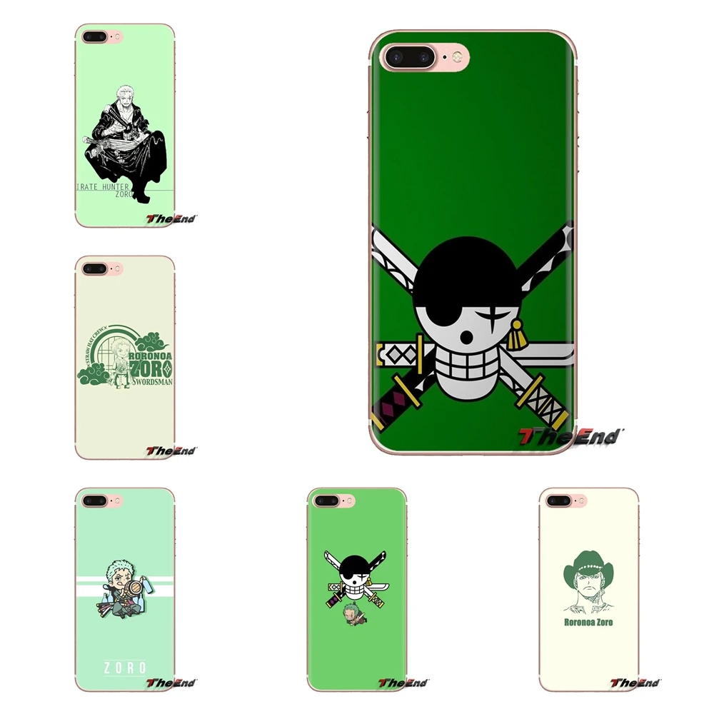 Phone Cases One Piece zoro skull flag Slim For iPhone XS Max XR X 4 4S 5 5S 5C SE 6 6S 7 8 Plus Samsung Galaxy J1 J3 J5 J7 A3 A5 |