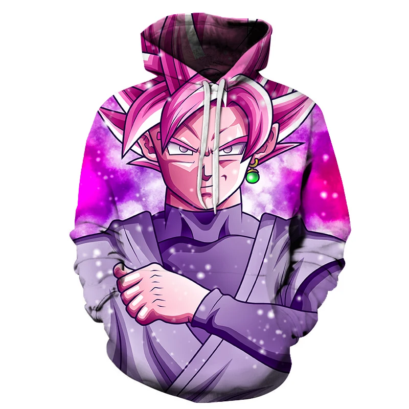 Забавный 3D аниме дизайн толстовка толстовки для мужчин Dragon Ball печатных пуловер человек с длинным рукавом осень уличная пуловер для мужчин
