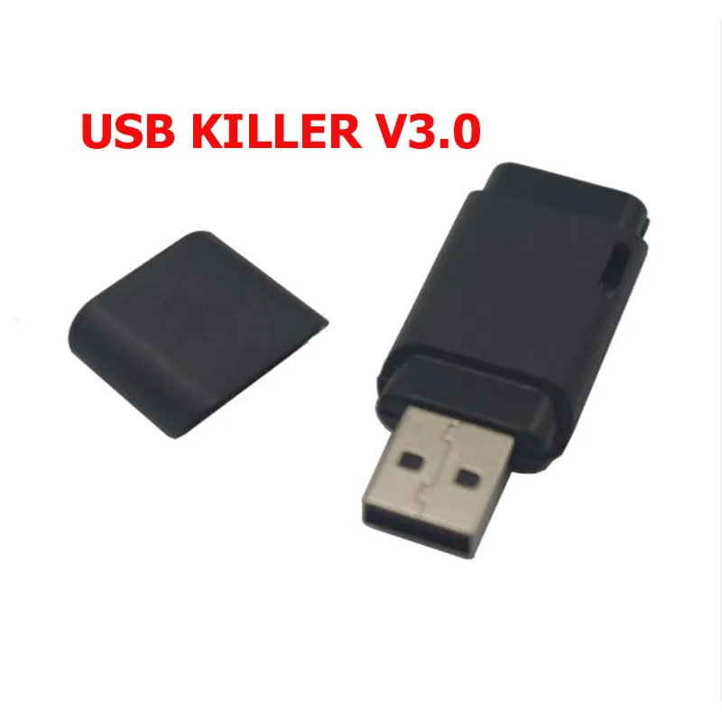 USBkillerV3 USB killer V3 V2 U диск Miniatur мощность Высокое напряжение импульсный генератор USB убийца тестер F8-006-7 - Цвет: V3 black