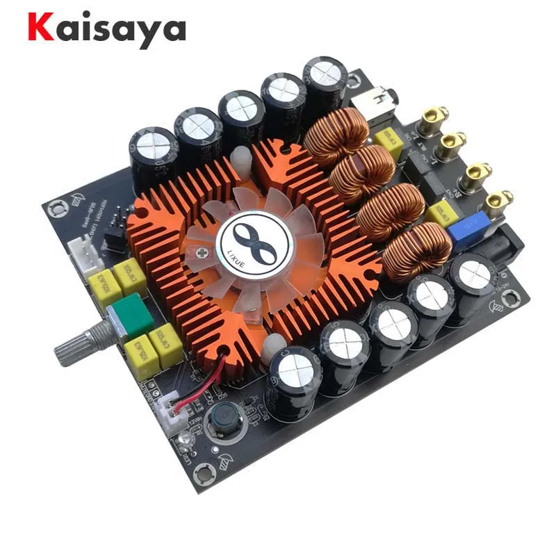 TDA7498E мощность цифровой аудио Плата усилителя 160 Вт* 2 Streo HIFI усилитель Поддержка BTL 200 Вт цифровые звуковые усилители H2-002