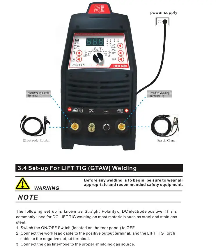 Equipo de soldadura 3 en 1 inversor TIG MMA Pulse DC 200A, inversor de electrodos, IGBT, digital, multifuncional