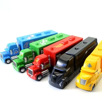 

Disney Pixar Cars 2 3 Toys Lightning McQueen Jackson Storm Mack Uncle Truck 1:55 Diecast Model Toy Children New year gifts