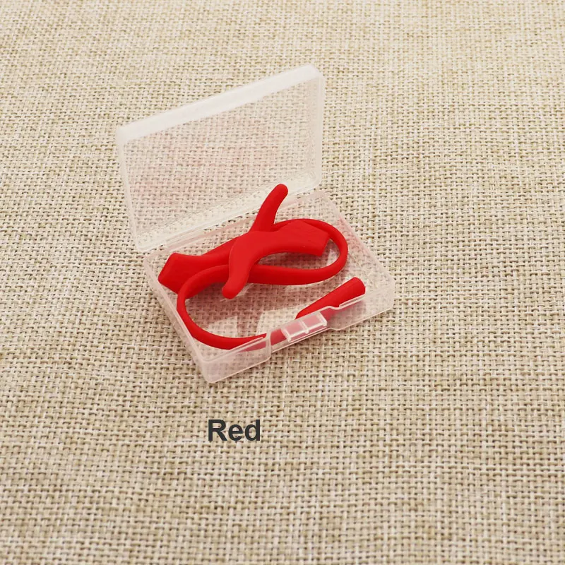 Детские ремешки для очков силиконовый резиновый чехол для детских очков - Цвет: Красный