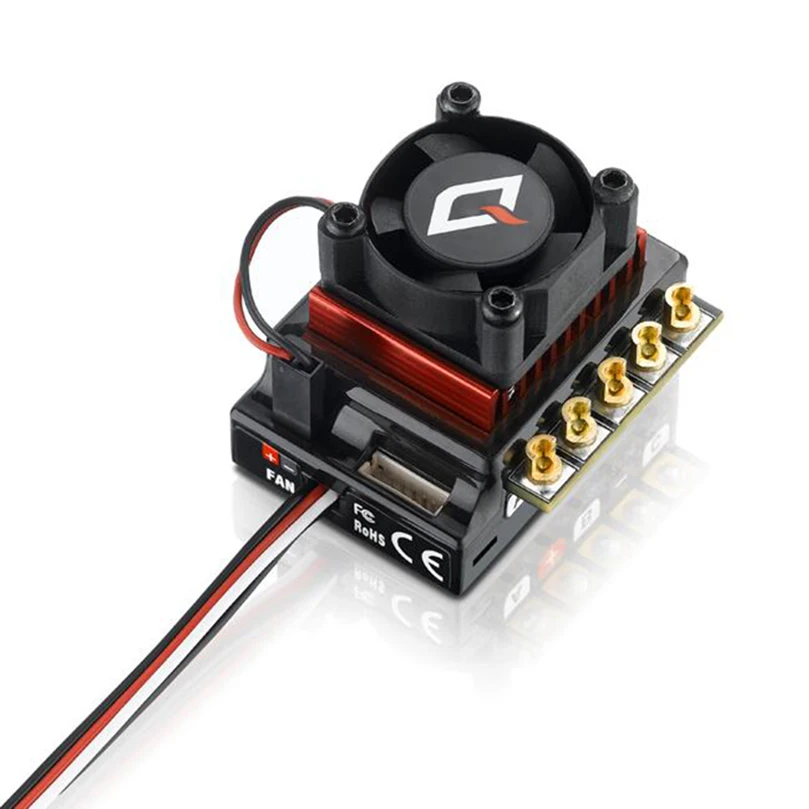 Сенсорный бесколлекторный регулятор скорости Hobbywing quirun 10BL120 120A / 10BL60 для