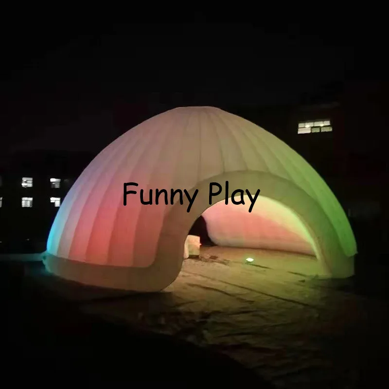 

giant portable inflatable bar tent with LED inflatable dome tent color changing LED inflatable events tent for party event