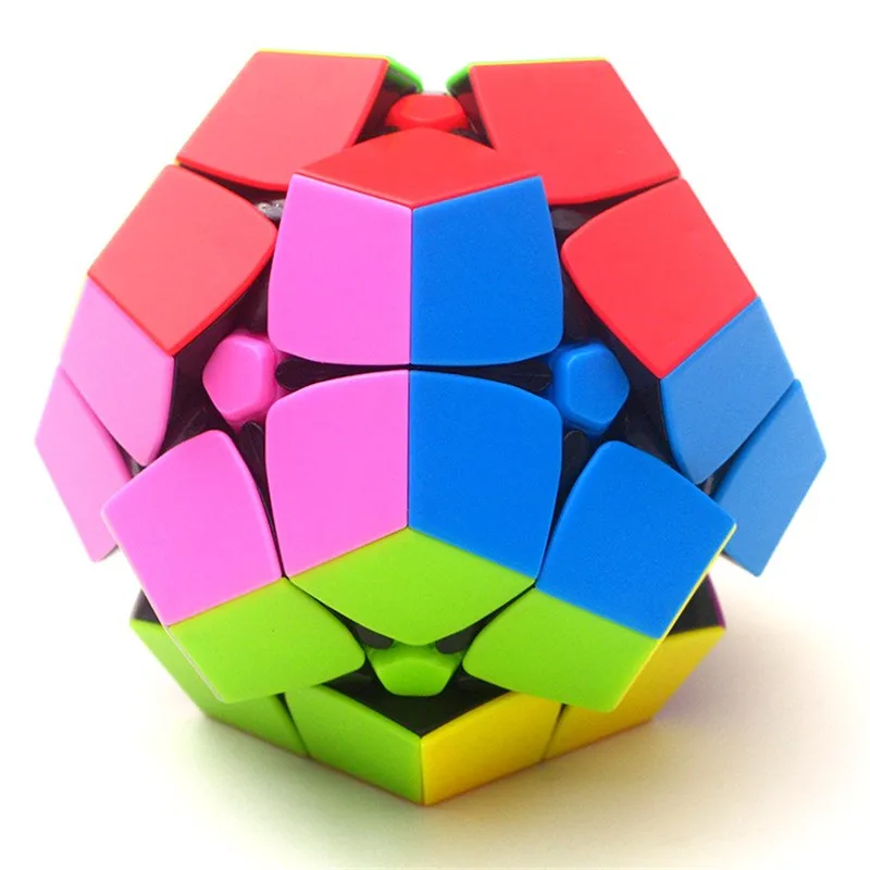 FanXin 2x2x2 Megaminx безопасный ABS пластик профессиональные многоцветные Волшебные кубики ультра-Гладкий 2x2 скоростной Головоломка Куб детские игрушки подарок