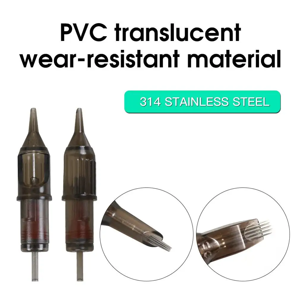 Cena Jednorazowy okrągły wkład RL 20 szt. Do tatuażu obrotowy wkład do długopisu igły sterylne igły