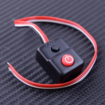 

Car Waterproof Electronic Switch Button Connector Fit for RC ESC MAX8 XR8 Accessories