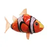 Toy Remote Control Air Swimmers Flying Shark And Clownfish Through The Room for Kids Children DIY Plastic Inflatable Balloon Toy 6