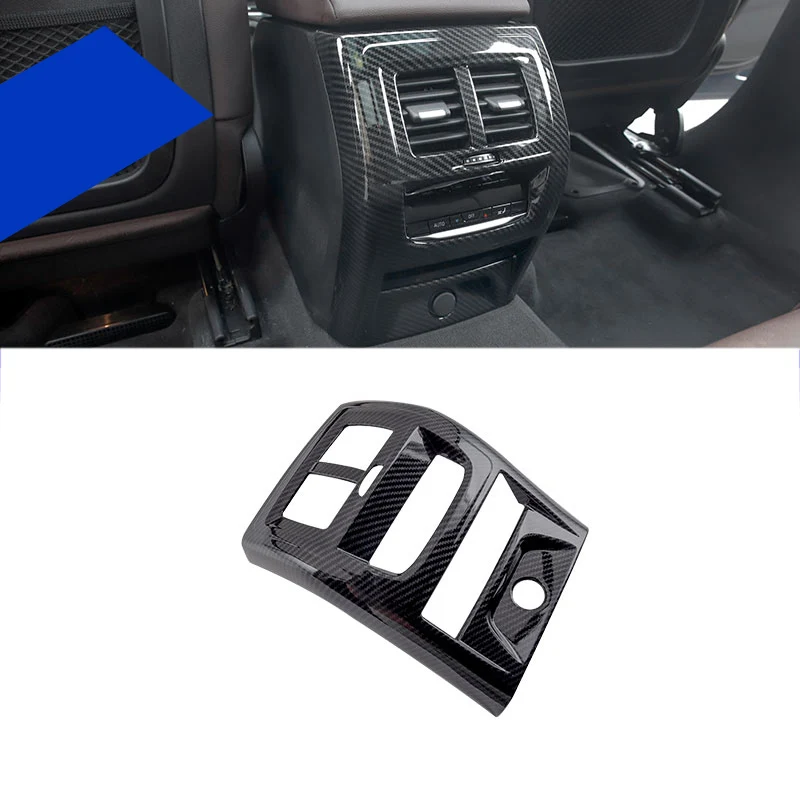 

Lsrtw2017 for Bmw X3 G01 Car Armrest Vent Anti-kick Panel Trims Interior Accessories Mouldings Carbon Fiber 2018 2019 2020