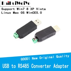 Adaptateur convertisseur USB vers RS485 485, 3 pièces, compatible avec Win7, Win8, XP, Vista, Linux, Mac OS, WinCE5.0, 485, RS 485 