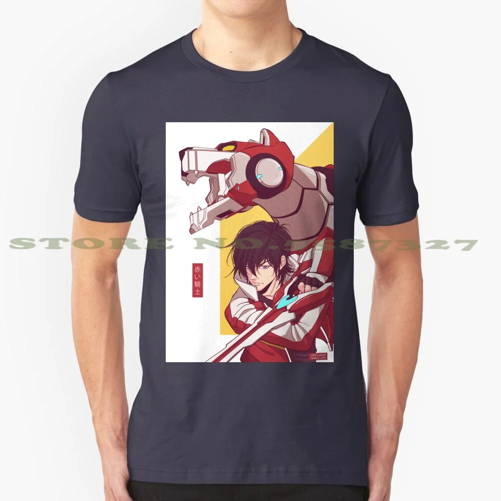 Red Knight Black White Tshirt Per Uomo Donna Parker Kogane Voltron Parker