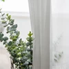 S Fold Wavy Curtains Super Soft Snow Pure White Window Tulle Wave Curtains for Living Room Big Chiffon Sheer Voile Bedroom ► Photo 2/6