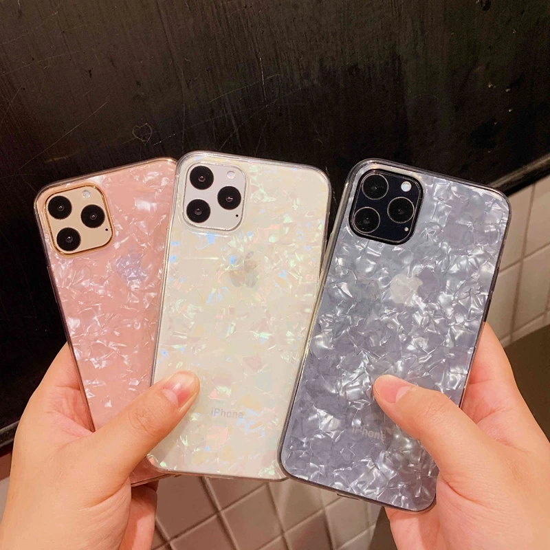10 шт Блестящий чехол для телефона для нового iPhone 11 pro Dream Shell Чехлы для iPhone 11 Pro