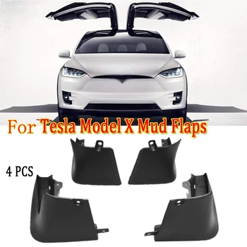 

Mud Flaps,Suitable for Tesla Model X 2015-2019 Mud Flaps Splash Guards Set of 4