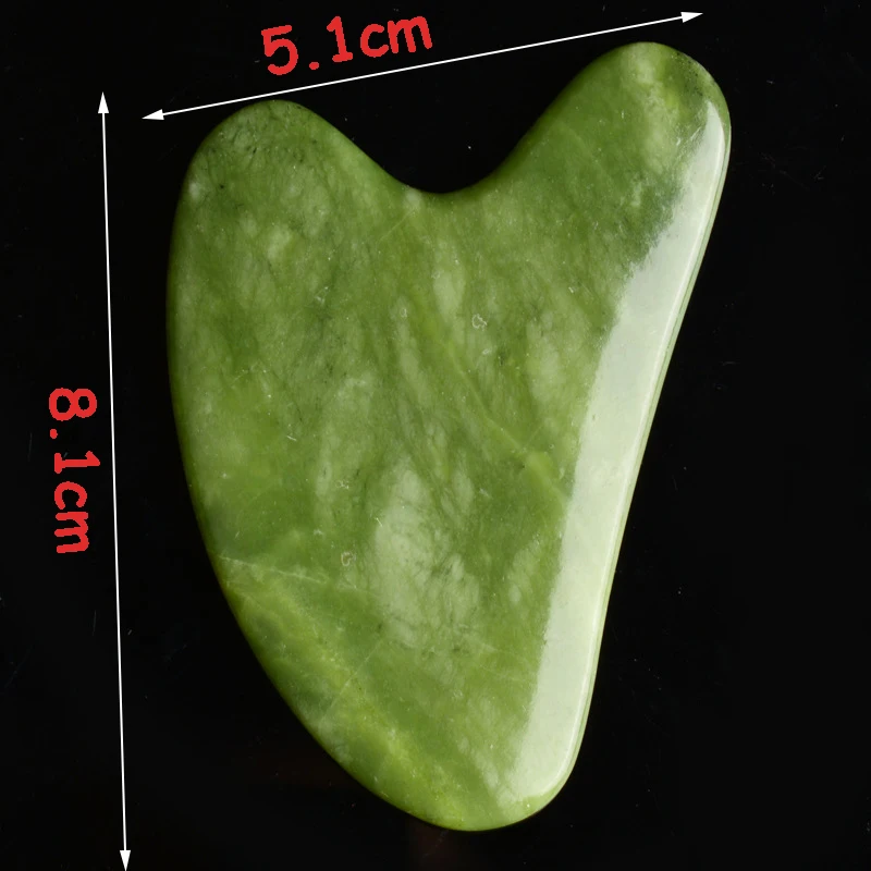 Натуральный гуаша массажный скребок для лица Массажер акупунктурный антистрессовый уход за кожей тела guasha для похудения - Цвет: 05