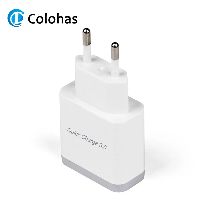 USB адаптер для быстрой зарядки с евровилкой QC 3 0|Зарядные устройства| |