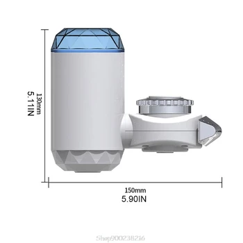 

Tap Water Purifier 7 Level Filtering Double Water Outlet Faucet Filter Kitchen Bathroom Filter Rust Sediment Au 20 Dropship
