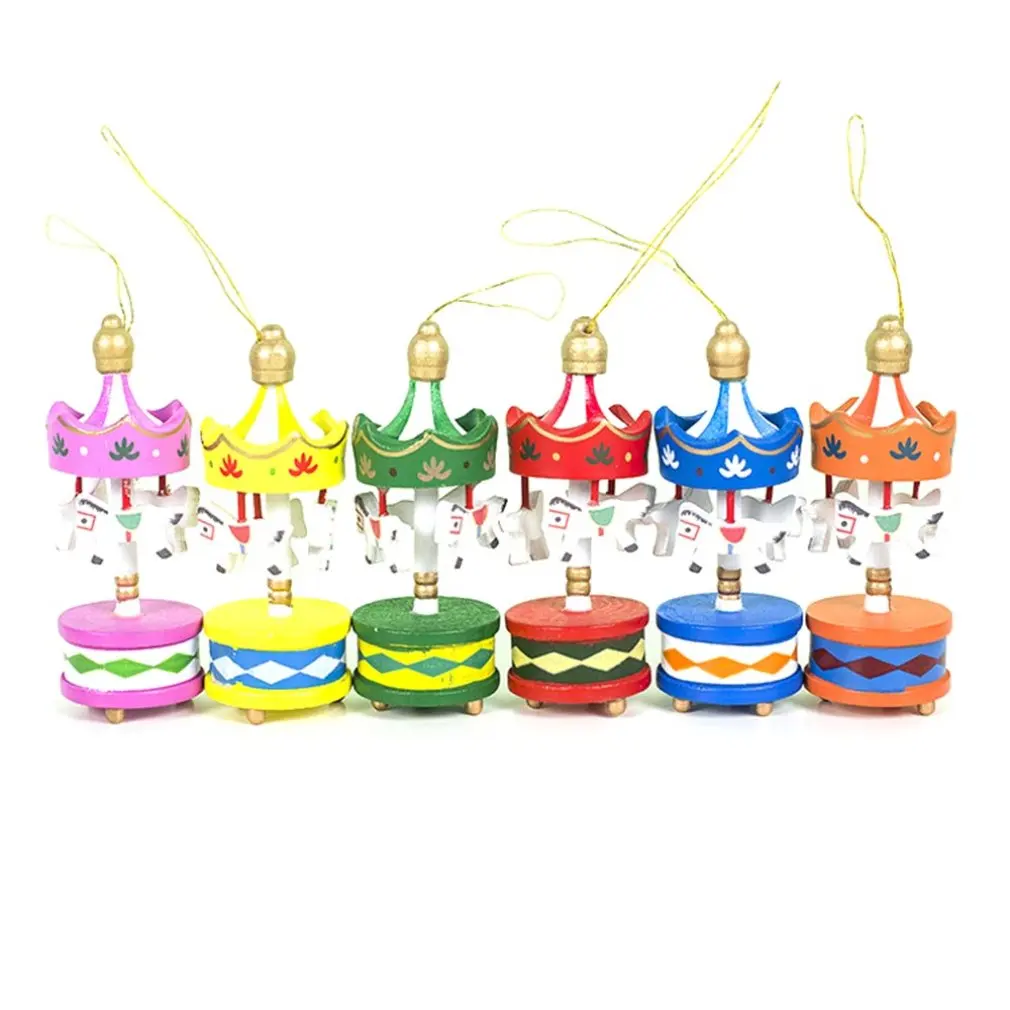 

Christmas Decorations Carousel Decorations Christmas Tree Wooden Decorations Christmas Pendants