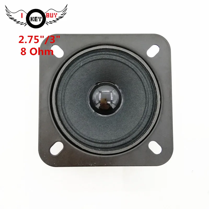 Я ключ купить 75 мм твитер Динамик 2 Inch 3 &quot8 Ohm Audio портативный динамик HIFI громкий DIY