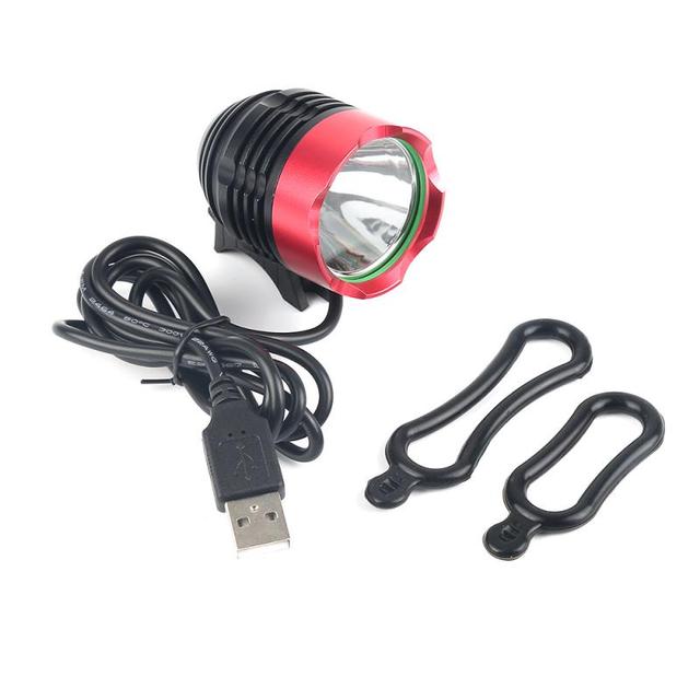 LED Bicycle Light 6400mAh 1200LM 3 Modes USB Rechargeable Power MTB Mountain Road Bike Front Lamp Cycling Equipment