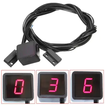 

6 Speed Universal Motorcycle Motorbike Digital Gear Indicator LED Display + Shift Lever Magnet For Honda For Yamaha For Suzuki