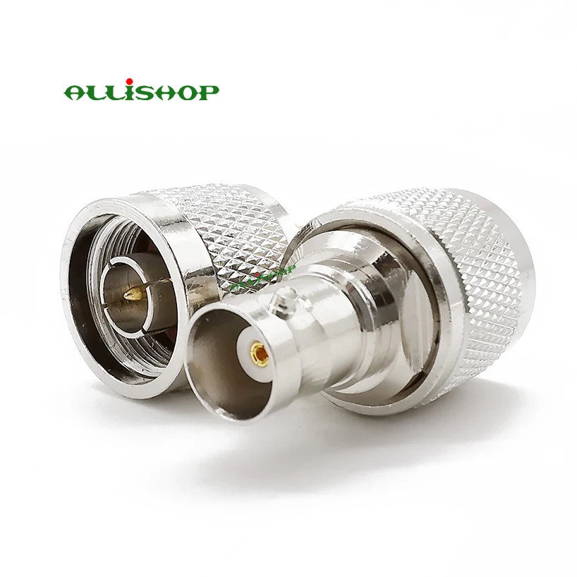 

2Pcs N Male to BNC Female Connector Adapter N Type Plug to BNC Jack RF Coaxial Adapter Antenna Converter for Radio Walkie Talkie