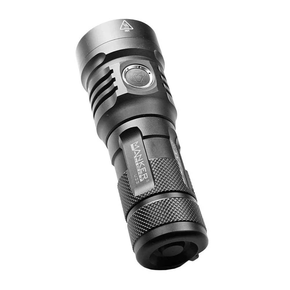 Светодиодный фонарик Manker U23 2000 люмен XHP 35 HD USB Type C 5000 мАч перезаряжаемый 26650|cree