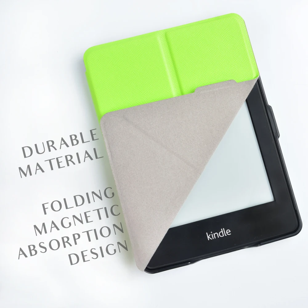 Смарт чехол для Kindle Paperwhite 1 2 3 оригами искусственная кожа подставка E reader Funda 2015|stand