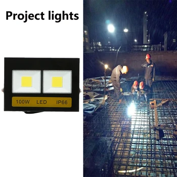 

Outdoor LED Flood lights AC 220V LED 100W Waterproof IP66 Project Porch Square Street Courtyard Garage garden Landscape Lighting