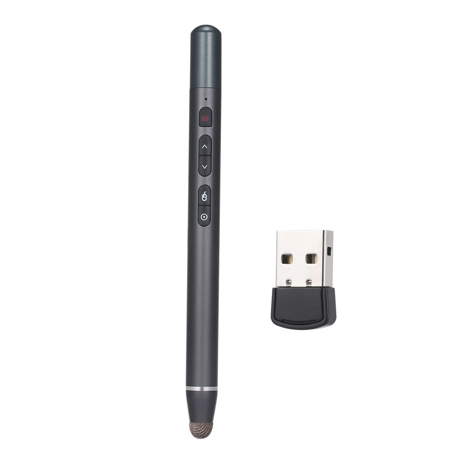 2.4GHz Wireless Multifunction Presenter Touch Screen Stylus Pen Laser Pointer with Remote Control  PPT Flip Pen Mouse Left