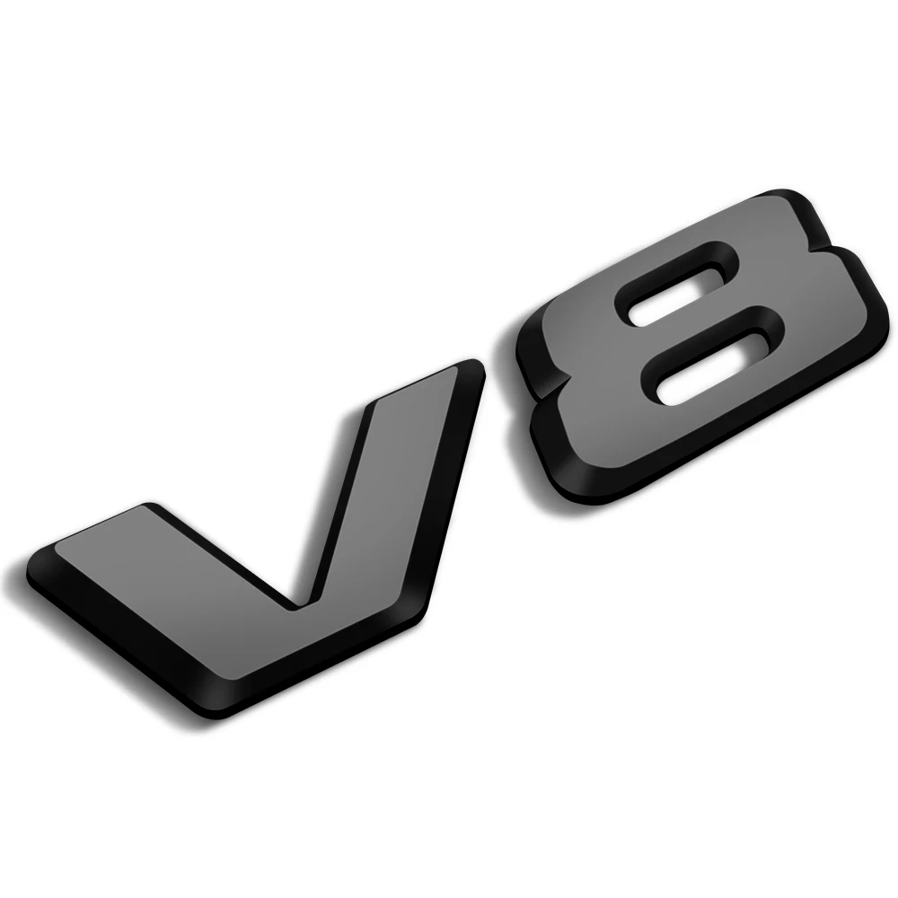 V8 V12 Автомобильная наклейка на задний багажник автомобиля Для AMG Mercedes Benz BMW Audi Porsche