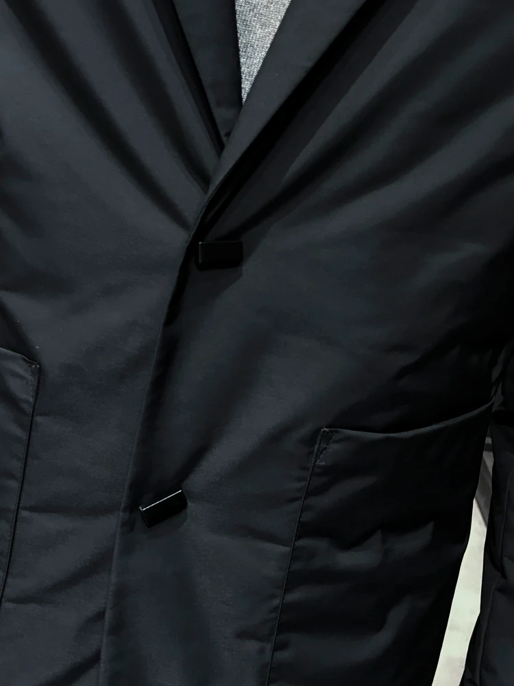 Mantaux Homme Повседневная Высококачественная Теплая мужская брендовая одежда
