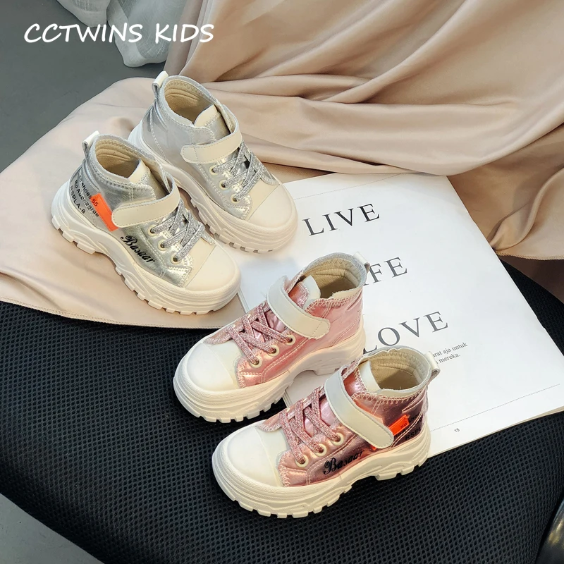 CCTWINS/детская обувь; коллекция года; модная Осенняя повседневная обувь с высоким берцем для девочек; дышащие спортивные кроссовки для мальчиков; детский кроссовок; FH2515