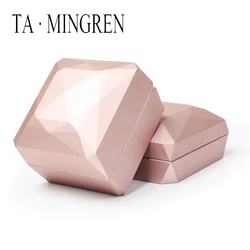 Boîte de rangement pour bijoux, boîte de rangement pour bijoux, peinture de Piano, présentoir pour boucles d'oreilles, bagues, bijoux, pendentif, avec lumières LED, nouveau