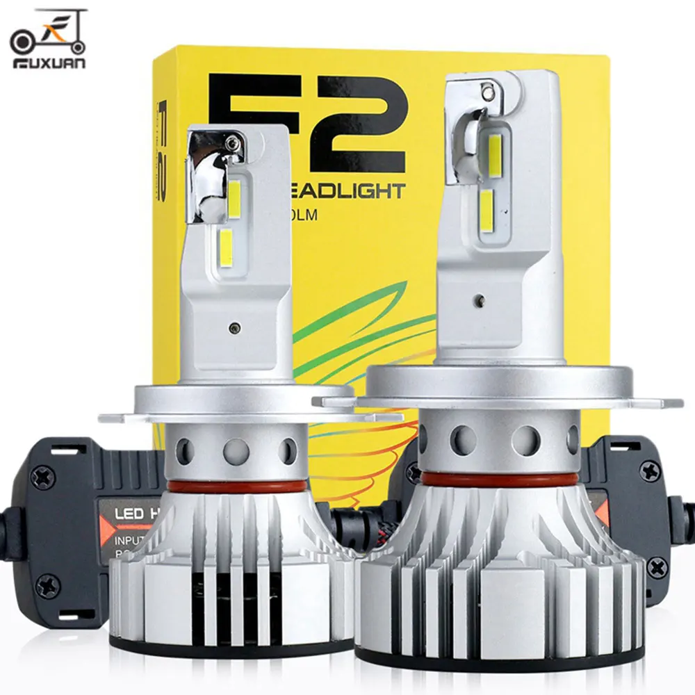 

FUXUAN 2PCS 72W 12000LM Car H4 H7 LED Headlights Bulb Fog Light H1 H3 H11 H8 9005 HB3 9006 HB4 H27 880 Car LED Headlamp Kit