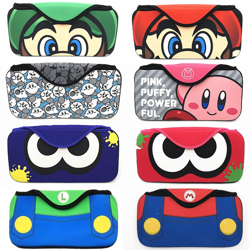 Мягкий чехол для переноски консоли Nintendo Switch сумка хранения защитный N-Switch