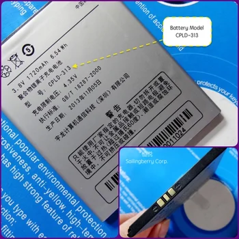 

Battery suitable for CoolPad Mobile with Two Batteries Model CPLD-313