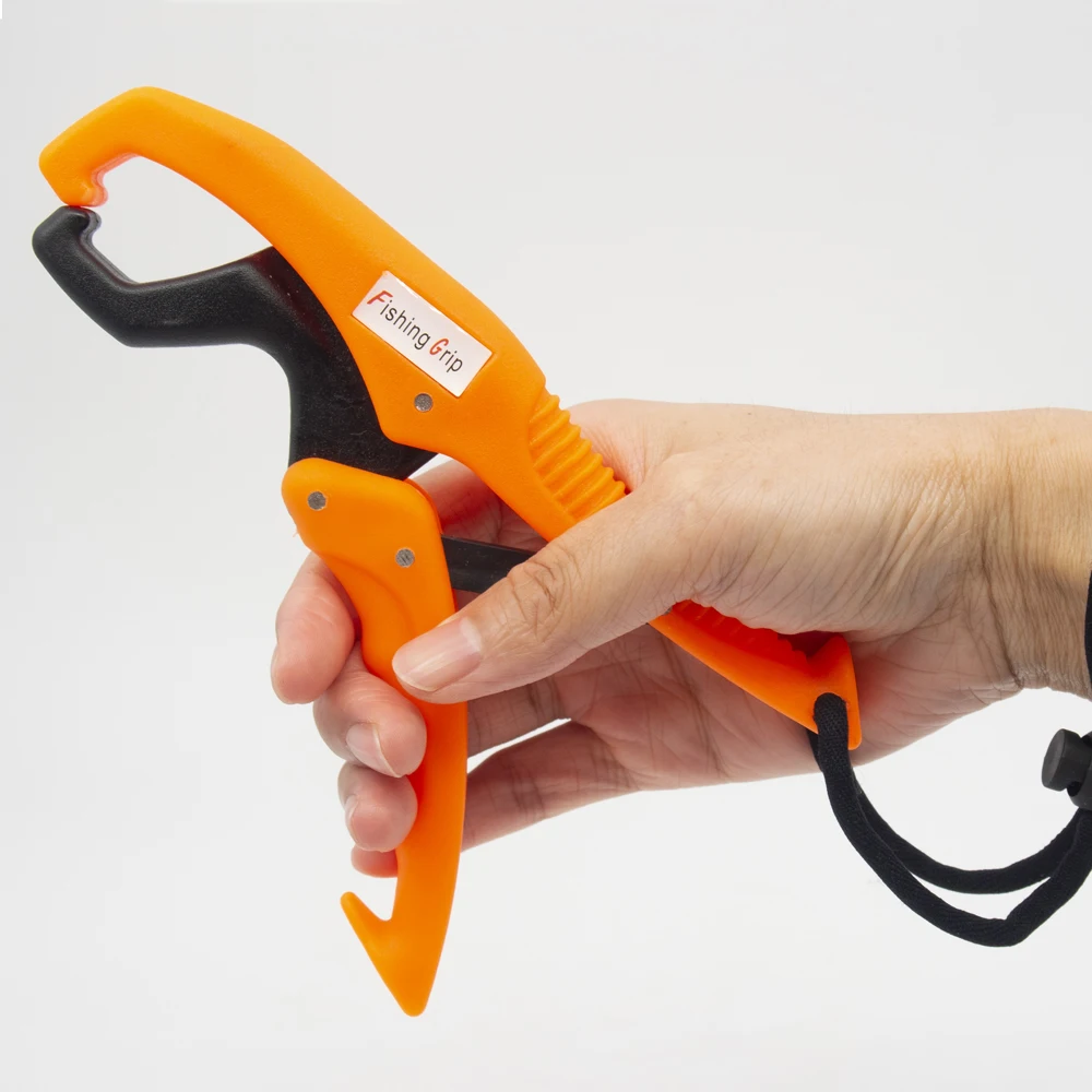 Orange fish gripper