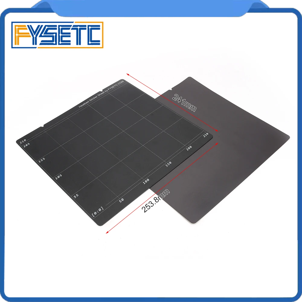 1 комплект Prusa i3 MK3 MK52 Fles Magnetik Heatbed лист для сборки поверхности 2 в с 3M клеем Mk3 Mk2.5