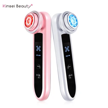 

RF Face Massager EMS Radio Frequency Machine Facial Skin Lifting Tighten Fine Lines Wrinkle Remove LED Photon Skin Care Machine