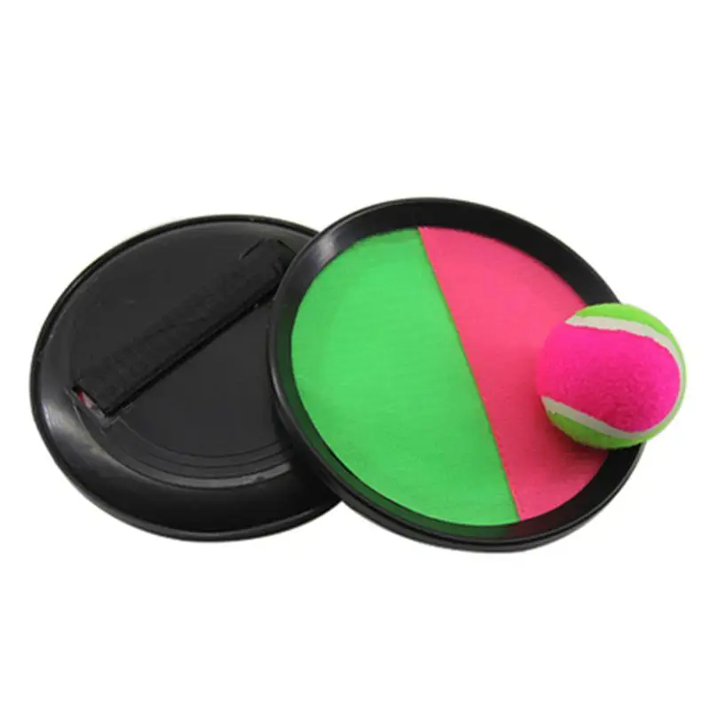 5Pcs Toss Catch Ball Props Sticky Sucker Parent-Child Leisure Sports Toss and Catch Ball Supplies Gloves Toys for Outdoor
