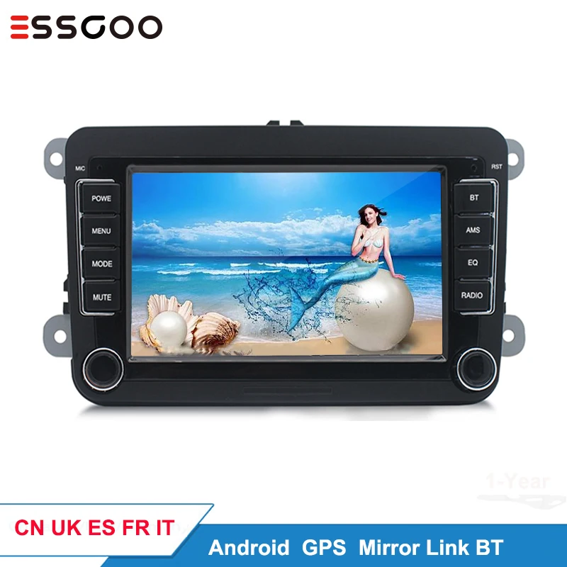Essgoo Android 7 ''автомобильный мультимедийный плеер Поддержка GPS навигация Авторадио 2din стерео видео MP5 автомобильное радио для Volkswagen для VW Essgoo Android 7 ''автомобильный мультимедийный плеер Поддержка GPS навигация Авторадио 2din стерео видео MP5 автомобильное радио для Volkswagen для VW