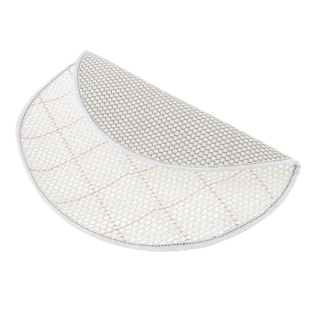 Blank Rug Hooking Mesh Canvas For Rug Carpet Latch Hook Crafts Making Round 38 x 38cm