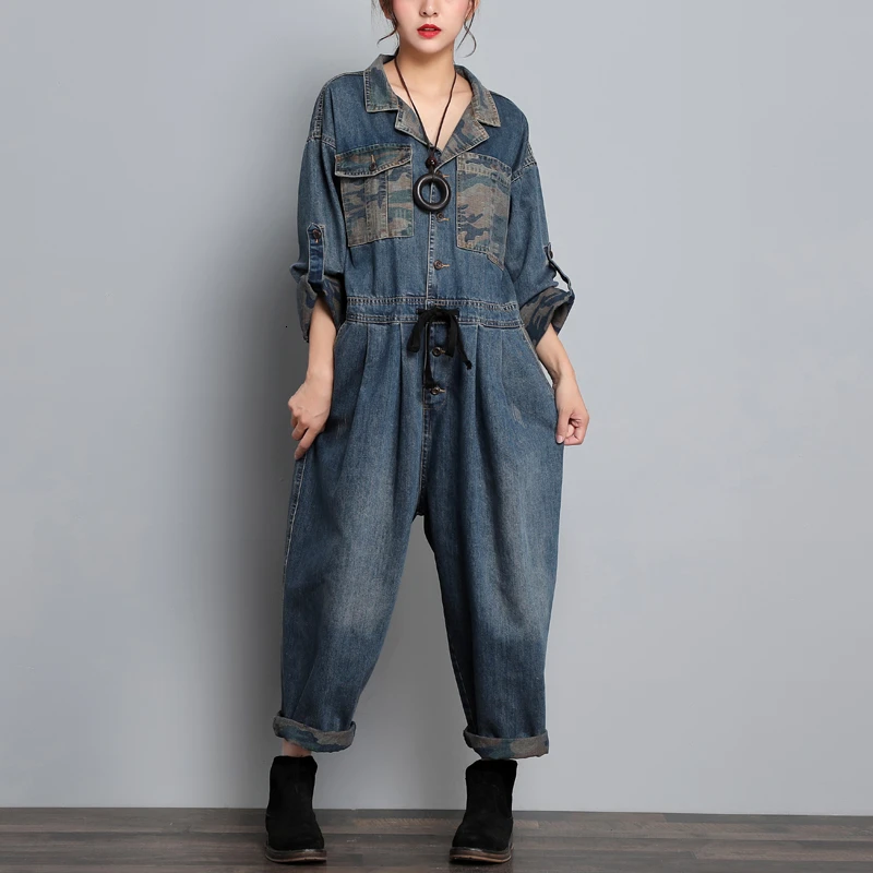 wide leg jean overalls